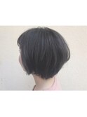 グレージュショートボブ