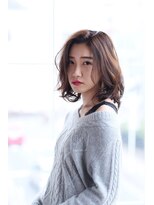 ヘアスペース リズム グリーン(Hair space Rizm green)&nbsp;伸ばし中の方にオススメの抜け感ミディアム