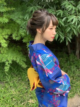 シェルベアー(Shell Bear) ShellBearヘアアレンジ☆振袖/袴/着物/銀座/東銀座/ヘアセット