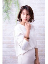 ヘアーアートシフォン 池袋西口店(Hair art chiffon)&nbsp;マッシュ丸みショート大人ボブクラシカルセンシュアルショート