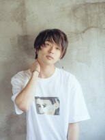 ナチュラルエフ(natural f)&nbsp;爽やかソフトアシメマッシュ韓流ナチュラル×ショコラアッシュ