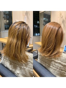 アルト(Alto) 30代40代50代マッシュウルフベージュピンクシースルーバング