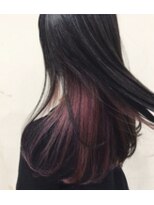 ノイ(neu)&nbsp;ピンクバイオレット　インナーカラー【静岡/静岡駅】