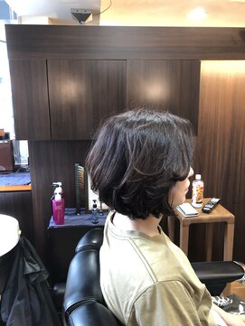 ヘアアンドスパ バースデイ(Private Salon HAIR&Spa BiRTHDAY) 無造作ボブ