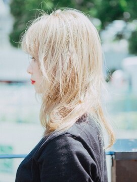 プロデュース 相模原店(Produce) 簡単スタイリング♪ヌーディーカラー☆くびれセミディ