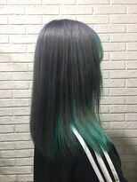 ミミック (mimic)&nbsp;inner pastel turquoise × gray　TRICKstyle！