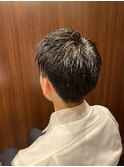 ツーブロックショートスタイル/田町/三田/理容室/床屋