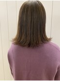 【ハイライト】ブラウンベージュ　20代30代
