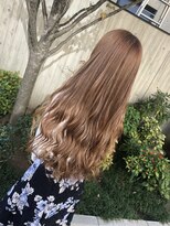 ミルクティーブラウン☆ハイライト【池袋.髪質改善.ヘアカラー】