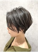 小顔美人ショート