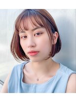トリコ ショップアンドヘアサロン(tricot shop hair salon)&nbsp;大人かわいい簡単スタイリングボブ20代30代40代