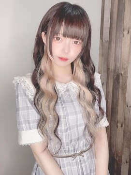 エデン ミュージアム(EDeN MUSEUM) #プルエクステ#インナーカラー#アルミちゃん