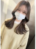 【Any_藤田】1番人気!韓国風ヘア♪くびれが可愛いセミロング