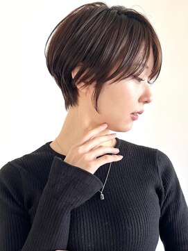 ロンドエニカ 大宮(Lond enika) 切りっぱなしボブエアリーロング美髪ピンクブラウン[大宮]