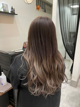 レシピ ラ クレア(recipe la couleur) グラデーションカラー グレージュ