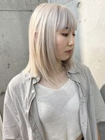 ラニヘアサロン(lani hair salon) 【天神/大名】ホワイトブロンド【外国人風】