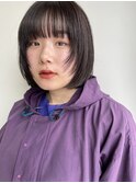 顔まわりレイヤーボブ