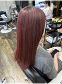 ピンクカラー10代20代1ブリーチベースハイトーン