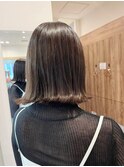 透明感ベージュブラウン