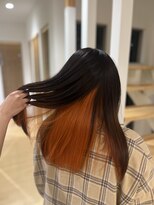 ヘアブロス 水戸店(hair BROS) インナーカラー/ハイトーンカラー/30代40代50代