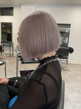 ナンバー(number+) 20代30代ハイライトバレイヤージュブリーチ立体感透け感