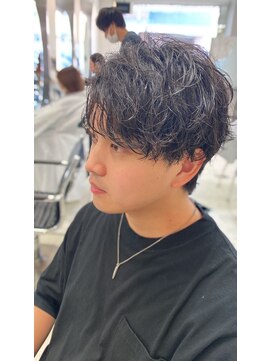 にしはら 美容室 【望月 指名限定】波巻きスパイラルパーマ