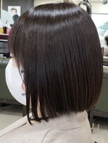 ヘアークリアー 春日部 大人可愛いトレンド切りっぱなし/うる艶ボブ/30代40代50代
