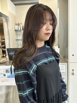 ユイマァル 岡山店(YUIMARL) 韓国風艶つやブラウン