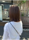 【#伸ばしかけボブ】×アッシュベージュ