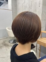 ユッカ エルア 武庫之荘南口(YUCCA elua)&nbsp;ユッカ角床大人可愛いショートボブ