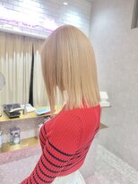 ロンド レア 天神大名店(Lond Le’a) メルティカラー/ウェーブミディアム /似合わせカットスタイル