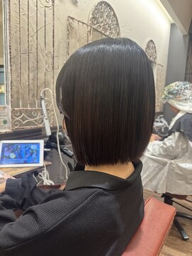 シュープ アニュー ラスパ太田川店(SHOOP anyu) 内巻きボブ