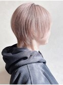 *大人ショートボブ前下がりショート耳かけショートボブ30代40代3