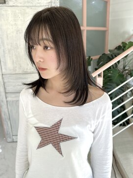 ワークスヘアー(WORKS HAIR) 顔周りレイヤーカット