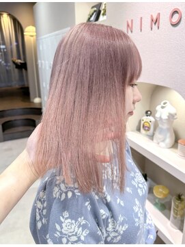 ニモ(NIMO.) 透明感たっぷりピンクベージュ