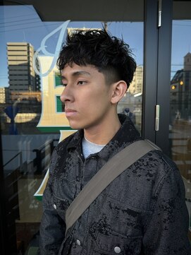 ザスーツブラザーズ(THE SUITS BROTHERS) MEN'SHAIRウルフカルマパーマメンズショートイージーパーマ