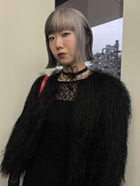 ステン(sten)&nbsp;セクションカラー/ホワイトカラー/ハイトーンボブ