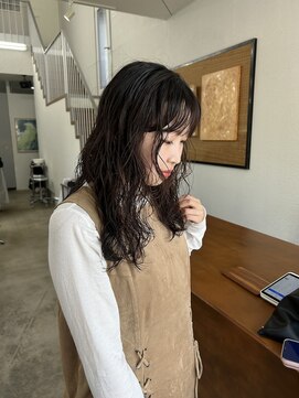 ヘアー バトン(hair vaton) ロングパーマ