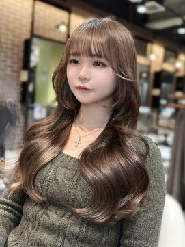 ニューヨークニューヨーク 梅田茶屋町店(NYNY) まろやかブラウン まろブラウン ブリーチ一回 ワンブリーチ