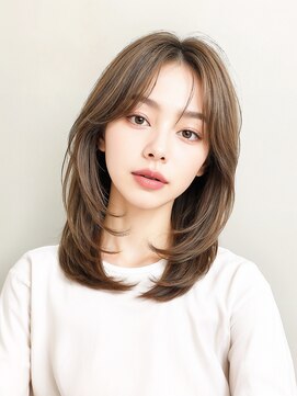 ルアナ(hair&make Luana) ◇ 小顔layer _ cool bangs ◇          【 ルアナ  相模大野 】