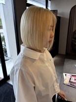 ビーストバイブランカ 刈谷三河安城(BEEst by BLANCA)&nbsp;抜きっぱなしハイトーンボブ