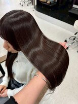 ハピネス クローバー 学園前店(Happiness CLOVER)&nbsp;チョコレートブラウン　透明感カラー　艶カラー