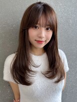 ロンドワン 三宮元町(Lond one) 韓国レイヤー/顔周りカット/フェイスレイヤー/前髪