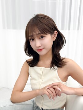 アマトウキョウスマートサロン(AMA TOKYO×Smart Salon) くびれレイヤー/顔まわりカット/くびれ巻き/レイヤーカット