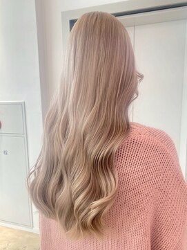 マジコ 天神(Magico) ダブルカラー/ケアブリーチ/ミルクティーベージュ/レイヤー/天神