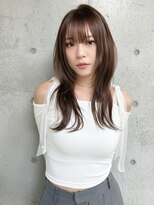 ニューヨークニューヨーク 寝屋川店(NYNY)&nbsp;ゆるふわミディアム/ハッシュカット/ベージュ/韓国レイヤー