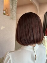 トリコ アヴェダ ららテラス北綾瀬(tricot AVEDA)&nbsp;ボブ/コンパクトボブ/ココアブラウン/ツヤ髪カラー