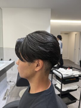 ビカムメンズヘアー 栄店(become men's hair) 曲がる縮毛矯正ニュアンスパーマフェザーパーマ
