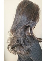 松本平太郎美容室 国立店&nbsp;40代50代×ロングレイヤー×イノアカラー×フレーミングカラー