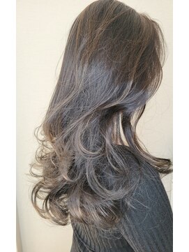 松本平太郎美容室 国立店 40代50代×ロングレイヤー×イノアカラー×フレーミングカラー